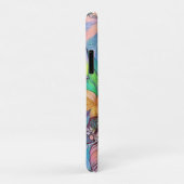 鮮やかな色使いのシュールな葉の絡みアート Case-Mate iPhoneケース (裏面/右)