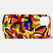 鮮やかな色合いが印象的。オレンジと青が対立する Case-Mate iPhoneケース (裏面 (横))