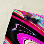 鮮やかな色彩が大理石製 ビーチタオル (インサイチュ)