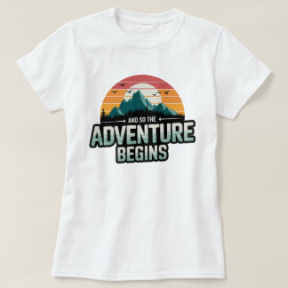 鮮やかな色彩で冒険のはじまりを Tシャツ