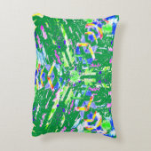 鮮やかな色彩で魅力的なデジタルアート アクセントクッション (裏面(縦))