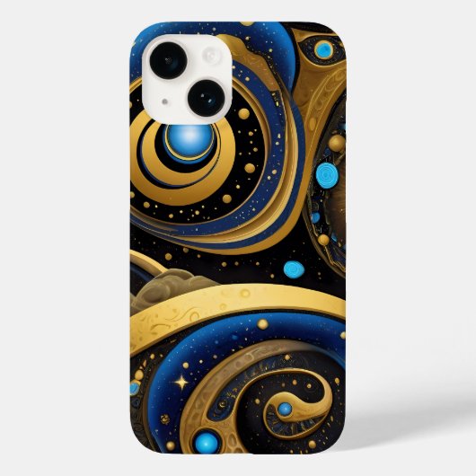鮮やかな色彩の古代シンボル Case-Mate iPhoneケース (裏面)