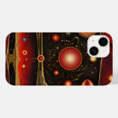 鮮やかな色彩の古代シンボル Case-Mate iPhoneケース (裏面 (横))