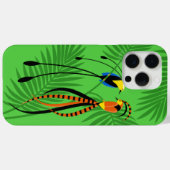 鮮やかな色彩の天堂の鳥 Case-Mate iPhoneケース (裏面 (横))