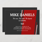 鮮やかな色彩の招待状 招待状 (正面/裏面)