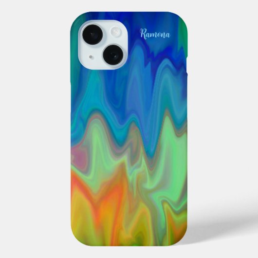 鮮やかな色彩 Case-Mate iPhoneケース (裏面)