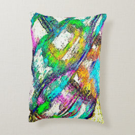 鮮やかな色 – 素朴粗い色のような粗い アクセントクッション