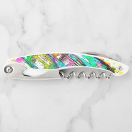 鮮やかな色 – 素朴粗い色のような粗い ソムリエナイフ