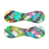 鮮やかな色 – 素朴粗い色のような粗い 野球ボール (パネル)