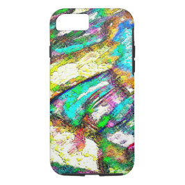 鮮やかな色 – 素朴粗い色のような粗い iPhone 8/7ケース