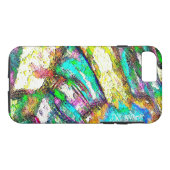 鮮やかな色 – 素朴粗い色のような粗い Case-Mate iPhoneケース (裏面(横))