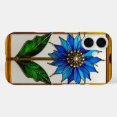鮮やかな花のステンドグラスパネル Case-Mate iPhoneケース (裏面 (横))
