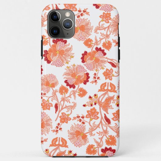 鮮やかな花のタペストリー アーティスティック柄 フォン Case-Mate iPhoneケース (裏面)