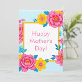 鮮やかな花のフレーム シーズンカード (スタンド正面)