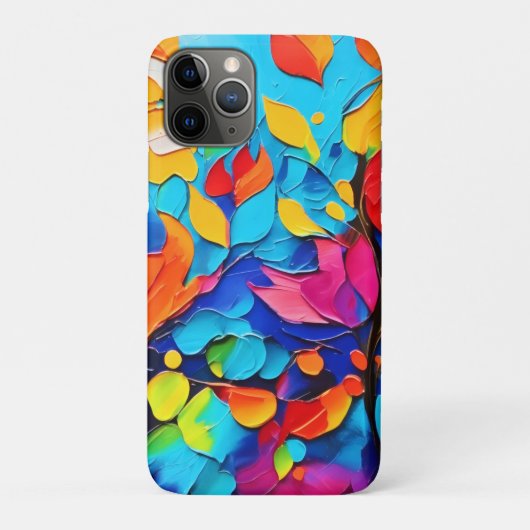 鮮やかな花の交響曲の絵 Case-Mate iPhoneケース (裏)