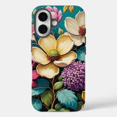 鮮やかな花の美術 Case-Mate iPhoneケース (裏面)