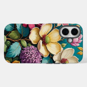 鮮やかな花の美術 Case-Mate iPhoneケース (裏面 (横))