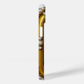 鮮やかな花の芸術的なステンドグラス Case-Mate iPhoneケース (裏面 / 右)