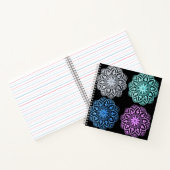 鮮やかな花ドリージャーナル ノートブック (内部)