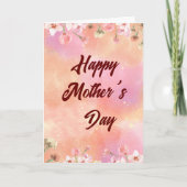 鮮やかな花束 | 母の日 2025 カード (正面)
