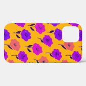 鮮やかな花柄 Case-Mate iPhoneケース (裏面 (横))