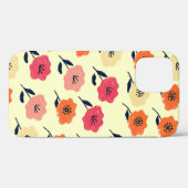 鮮やかな花柄 Case-Mate iPhoneケース (裏面 (横))