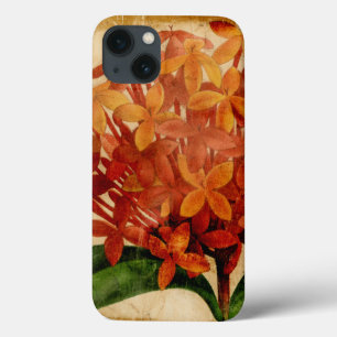 鮮やかな花柄III iPhone 13ケース