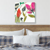 鮮やかな花 キャンバスプリント (インサイチュ (寝室))