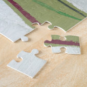 鮮やかな花 ジグソーパズル (側面)