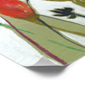 鮮やかな花 ポスター (角)