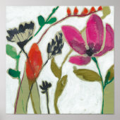 鮮やかな花 ポスター (正面)