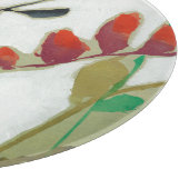 鮮やかな花I カッティングボード (角)