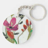 鮮やかな花I キーホルダー (裏面)