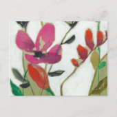 鮮やかな花I ポストカード (正面)