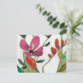 鮮やかな花I ポストカード (スタンド正面)