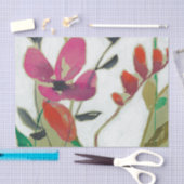 鮮やかな花I 薄葉紙 (クラフト)