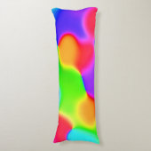 鮮やかな虹の塊 ボディピロー (正面縦)