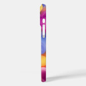 鮮やかな虹の色のバレンタインハート Case-Mate iPhoneケース (裏面 / 左)