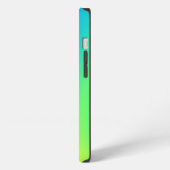 鮮やかな虹グラデーション iPhoneケース (左側面)