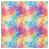鮮やかな虹色の抽象画 ファブリック (見本)