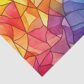 鮮やかな虹色ステンドグラス効果 薄葉紙 (詳細)