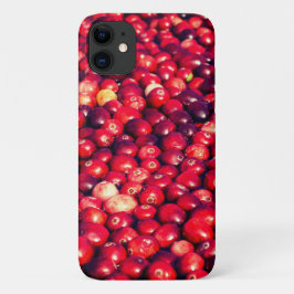 鮮やかな赤いクランベリー iPhone 11 ケース