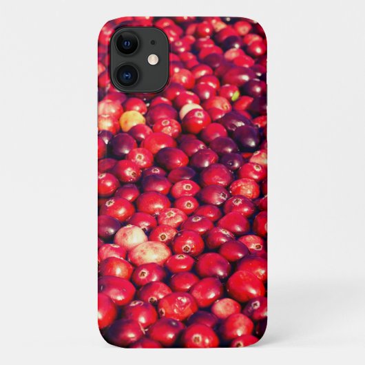 鮮やかな赤いクランベリー Case-Mate iPhoneケース (裏面)