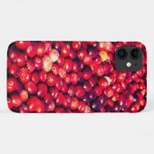鮮やかな赤いクランベリー Case-Mate iPhoneケース (裏面(横))