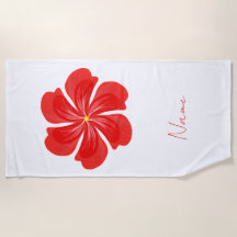 鮮やかな赤い花弁の開花 - ミニマリストのフラワーアート