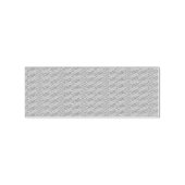 鮮やかな赤とピンを持つ装飾的なペイズリーデザイン ラバースタンプ (インプリント)