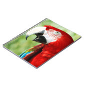 鮮やかな赤 ノートブック (左側)