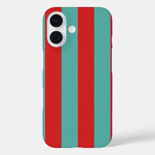 鮮やかな郵便箱のマーメイドストライプ Case-Mate iPhoneケース (裏面)