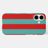 鮮やかな郵便箱のマーメイドストライプ Case-Mate iPhoneケース (裏面 (横))