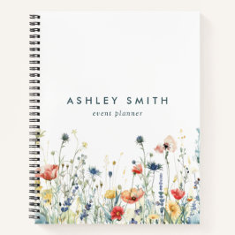 鮮やかな野の花ノートブック ノートブック